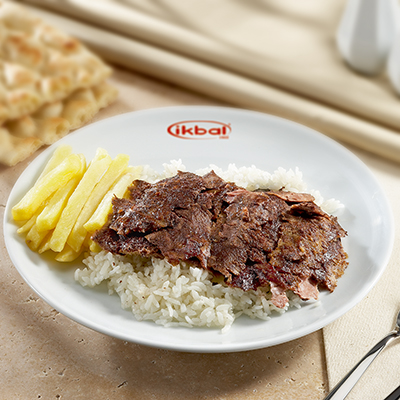 Doner Kebab on Rice